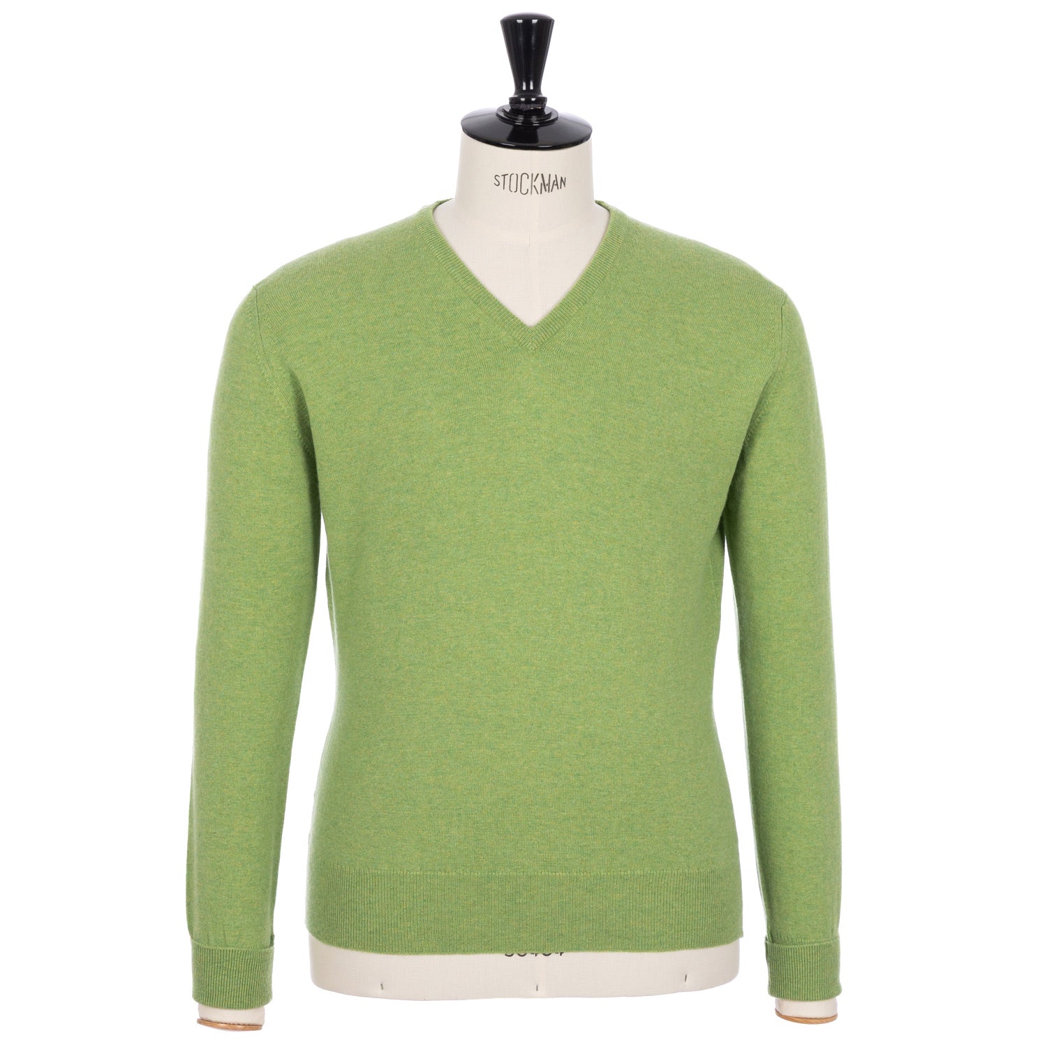 Pullover "Oxton Vee" aus feinem schottischen 1 Ply-Kaschmir